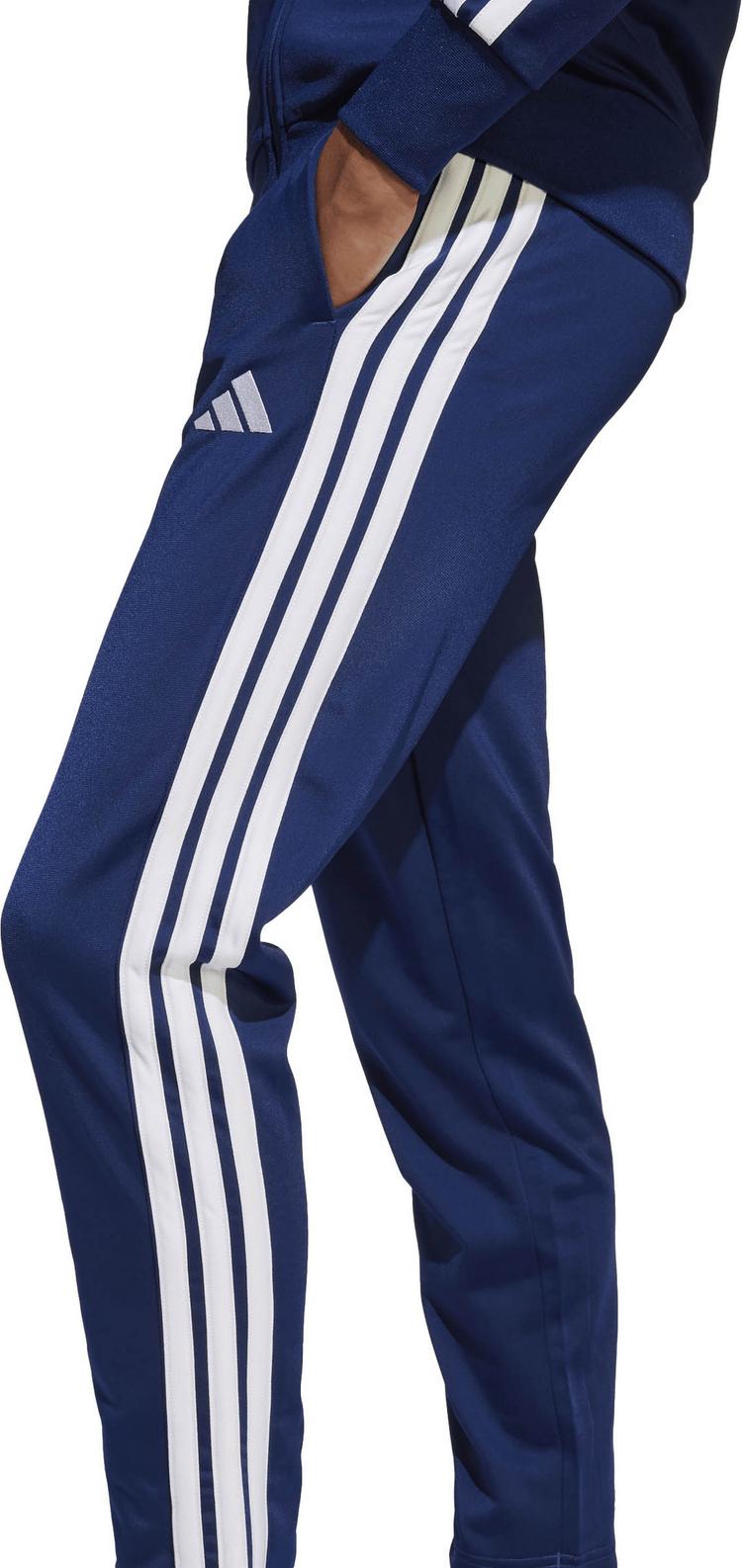 adidas adidas 3S Trainingsanzug Kinder - dark blue-white - 6 | SportScheck
