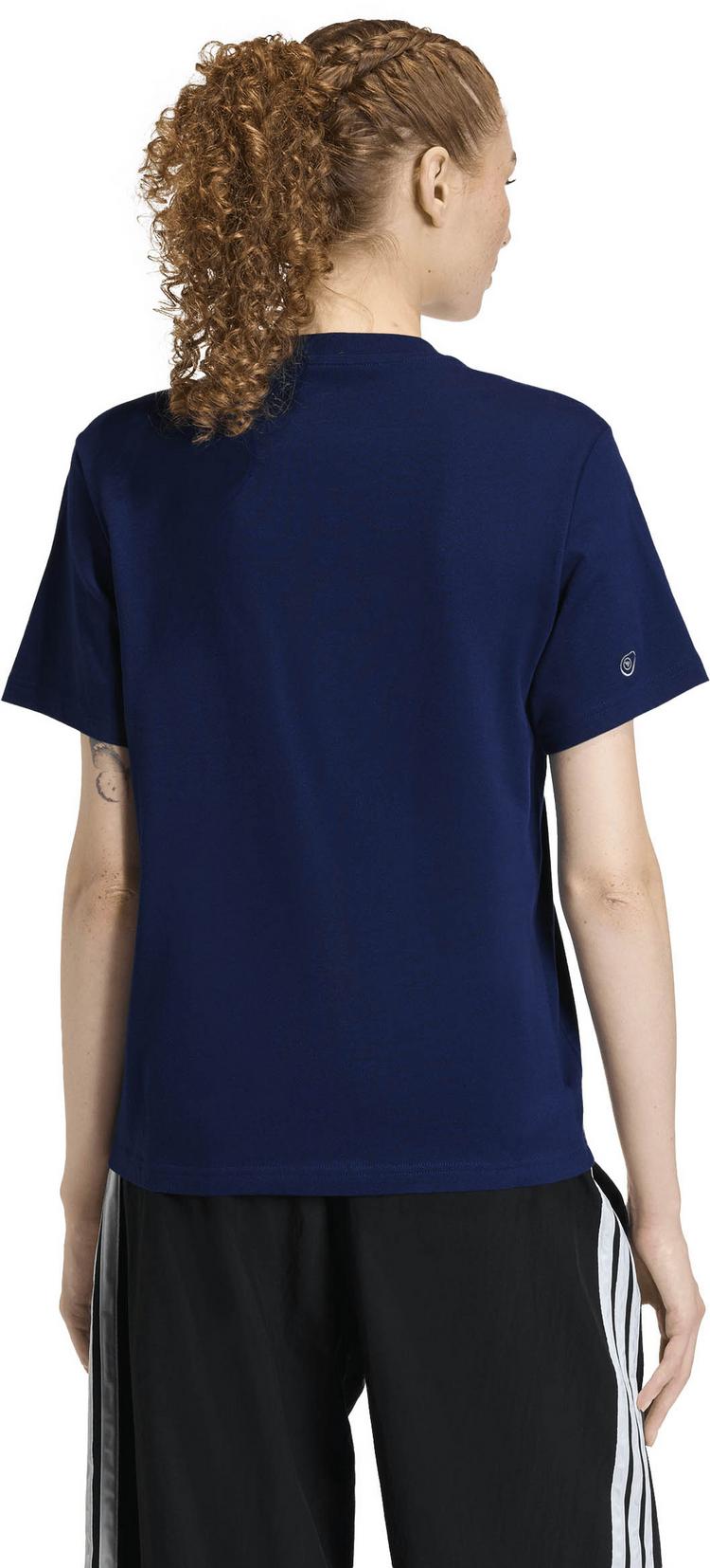 adidas adidas Mini Emb T-Shirt Damen - dkblue - 1 | SportScheck