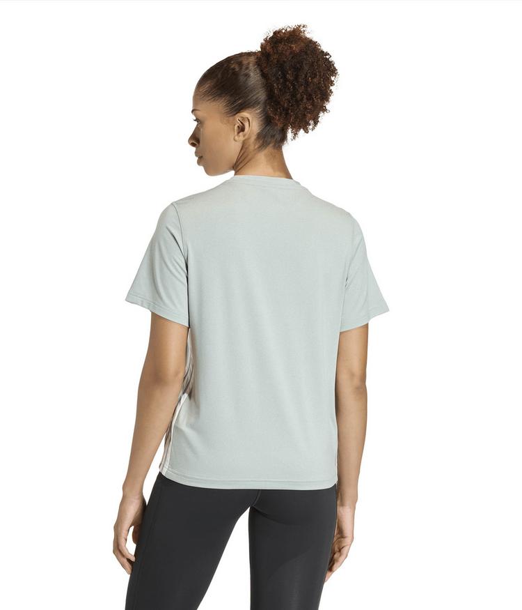 adidas adidas 3S T-Shirt Damen - wonder sage-white - 1 | SportScheck