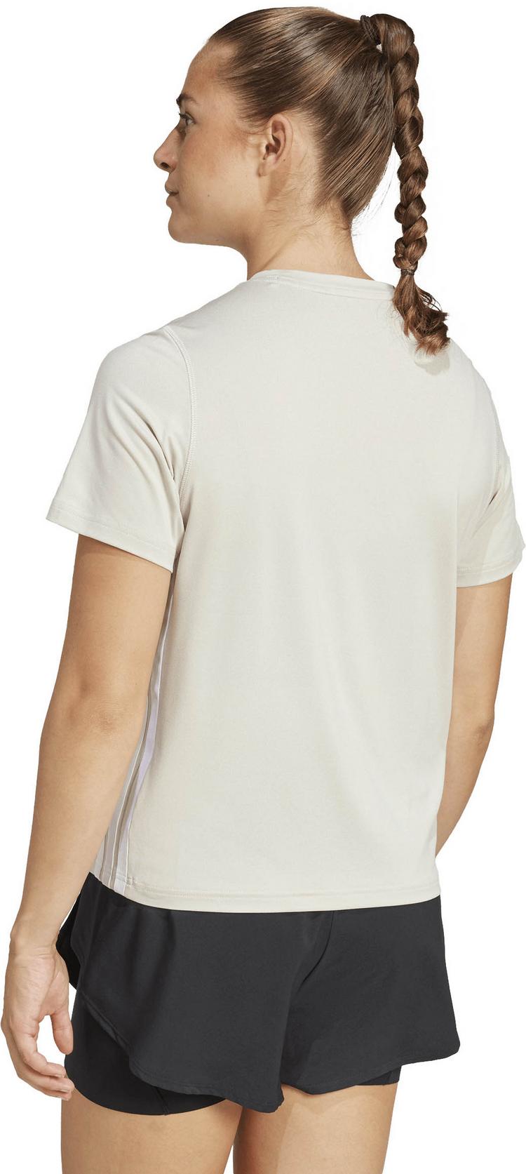 adidas adidas 3S T-Shirt Damen - wonder alumina-white - 1 | SportScheck