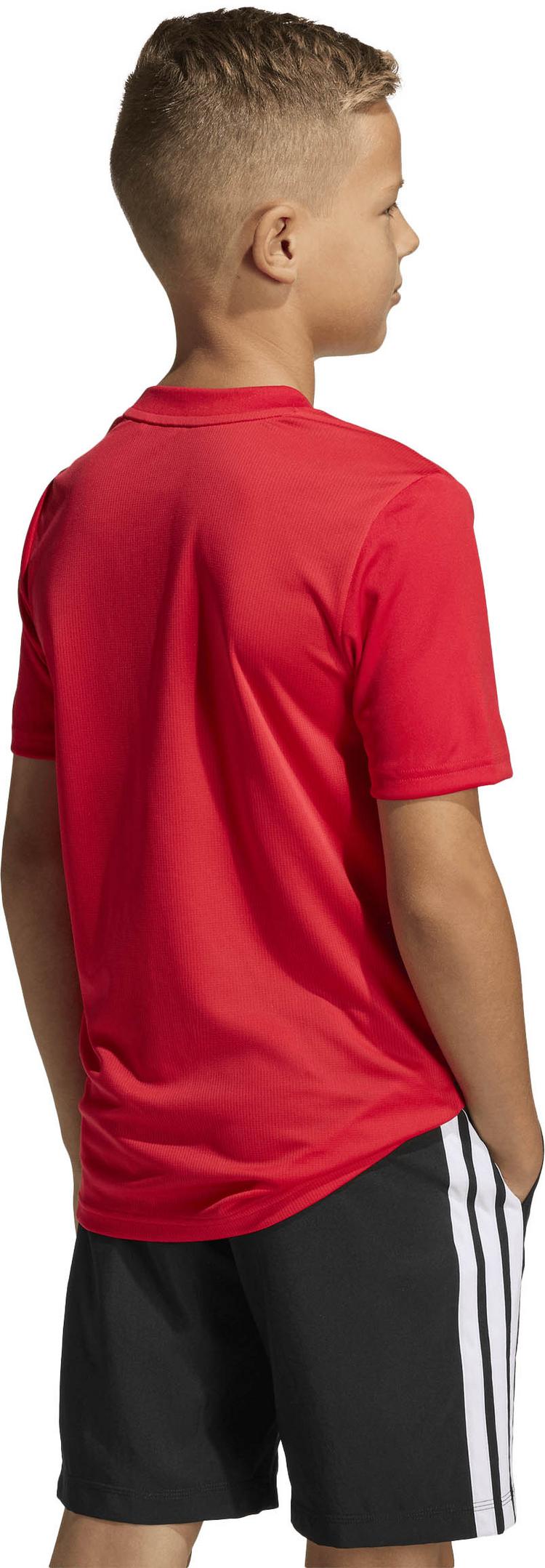 adidas adidas TR-ES T-Shirt Kinder - pure ruby-white - 1 | SportScheck