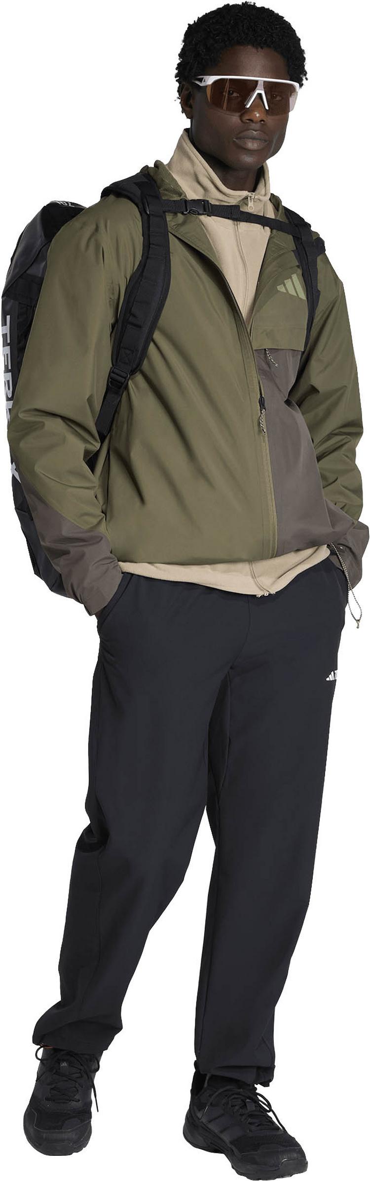adidas adidas TERREX MULTI 2L Hardshelljacke Herren - olive strata-shadow olive-tent green - 2 | SportScheck