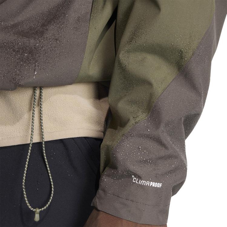 adidas adidas TERREX MULTI 2L Hardshelljacke Herren - olive strata-shadow olive-tent green - 3 | SportScheck