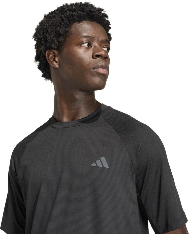 adidas adidas TECHESS Funktionsshirt Herren - black-black - 3 | SportScheck