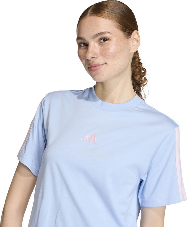 adidas adidas 3S T-Shirt Damen - globlu-clpink - 3 | SportScheck