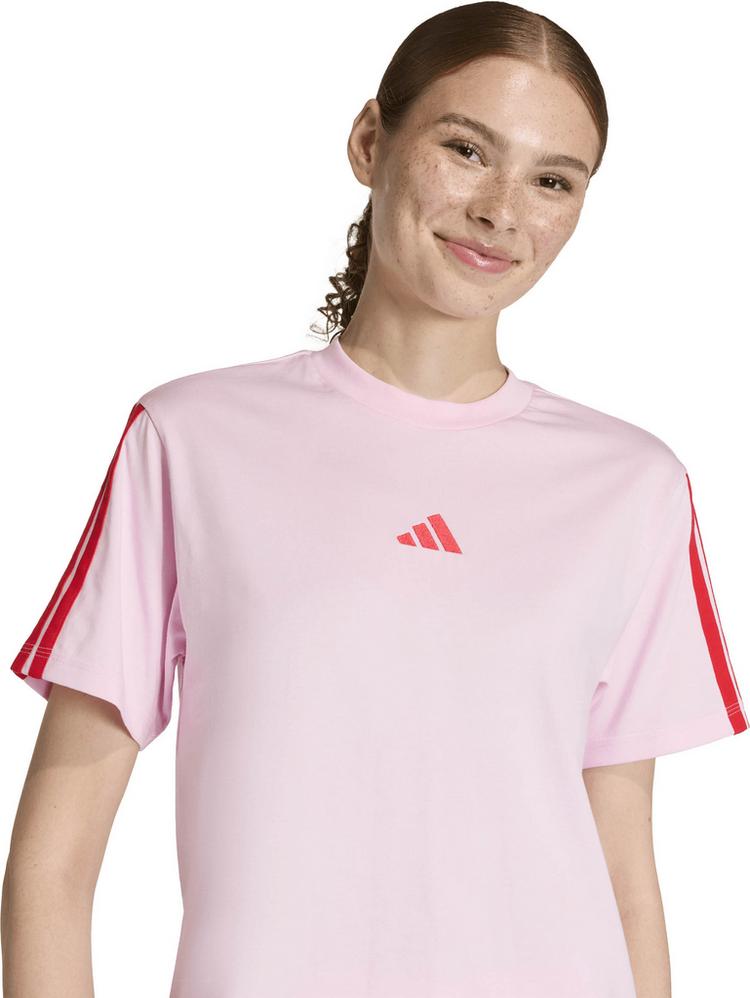 adidas adidas 3S T-Shirt Damen - clpink-purrub - 3 | SportScheck