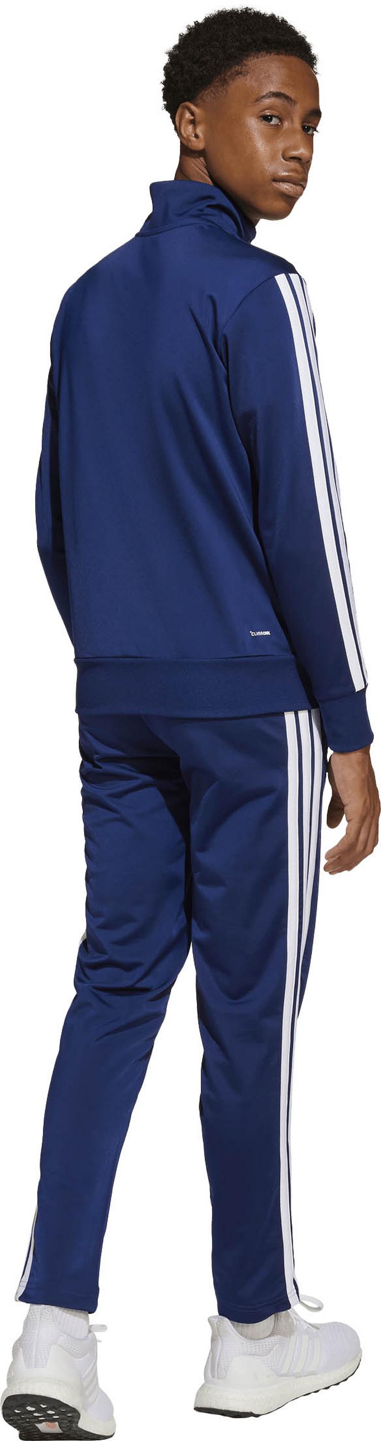 adidas adidas 3S Trainingsanzug Kinder - dark blue-white - 3 | SportScheck