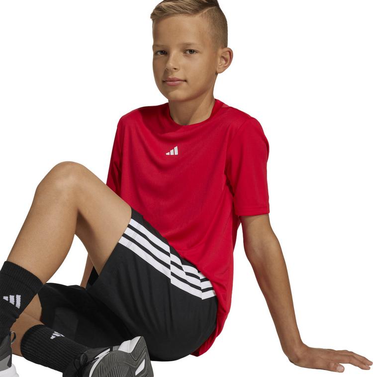 adidas adidas TR-ES T-Shirt Kinder - pure ruby-white - 3 | SportScheck