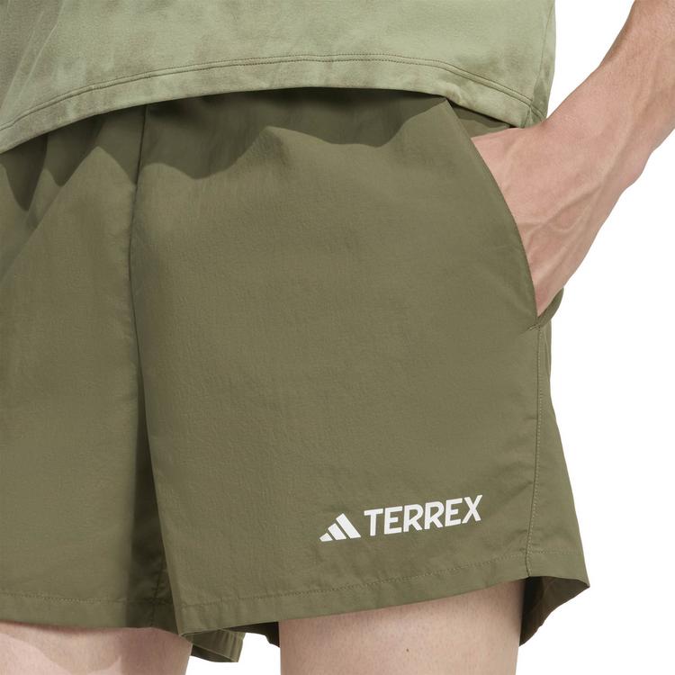 adidas adidas MULTI Funktionsshorts Herren - olive strata - 4 | SportScheck