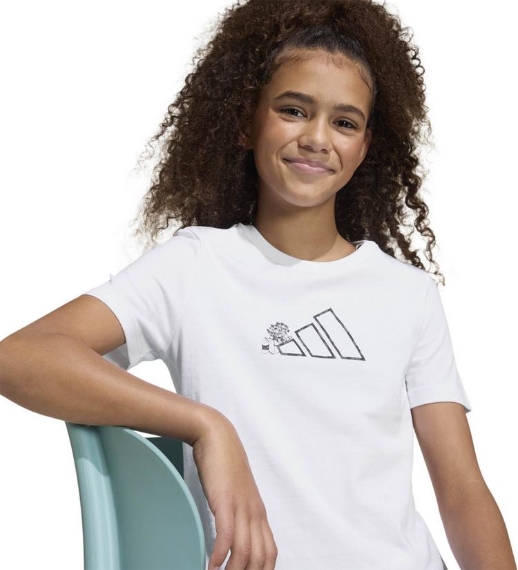 adidas adidas Animal T-Shirt M&auml;dchen - white - 4 | SportScheck