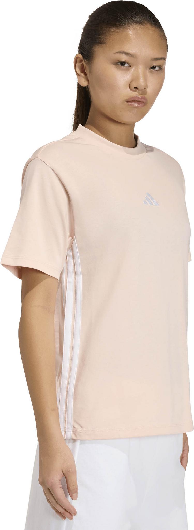 adidas adidas 3S T-Shirt Damen - blupnk-white - 4 | SportScheck