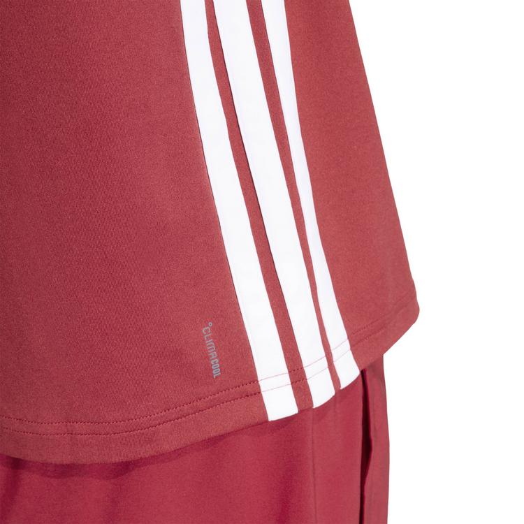 adidas adidas 3S T-Shirt Damen - active maroon-white - 4 | SportScheck