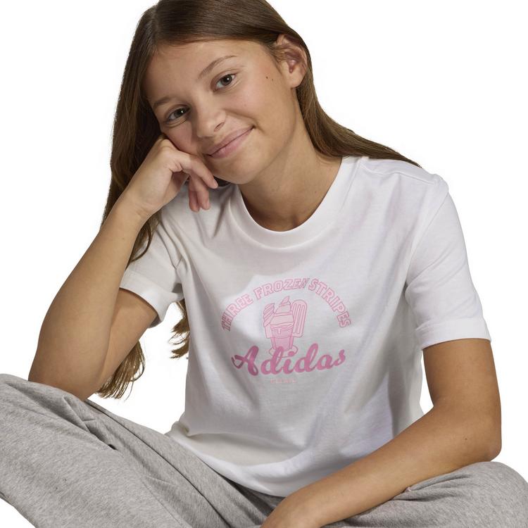 adidas adidas Food T-Shirt M&auml;dchen - white - 5 | SportScheck
