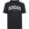 adidas J C COLLEG TEE T-Shirt Jungen - black