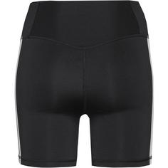 Rückansicht von adidas OPT ESS Tights Damen black-white