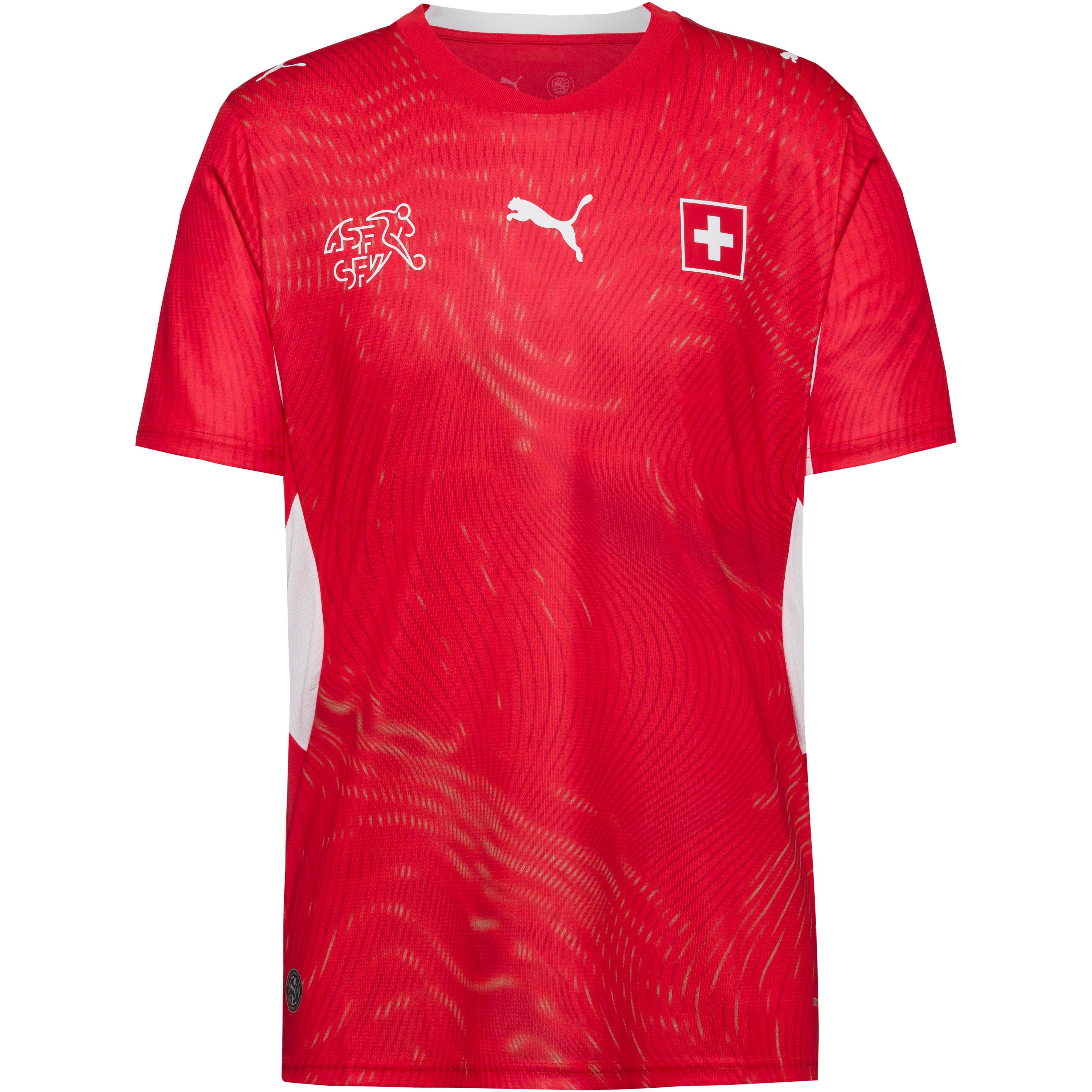 PUMA Schweiz SFV Home Teamtrikot Herren - puma red-puma white
