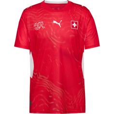PUMA Schweiz SFV Home Fußballtrikot Herren puma red-puma white