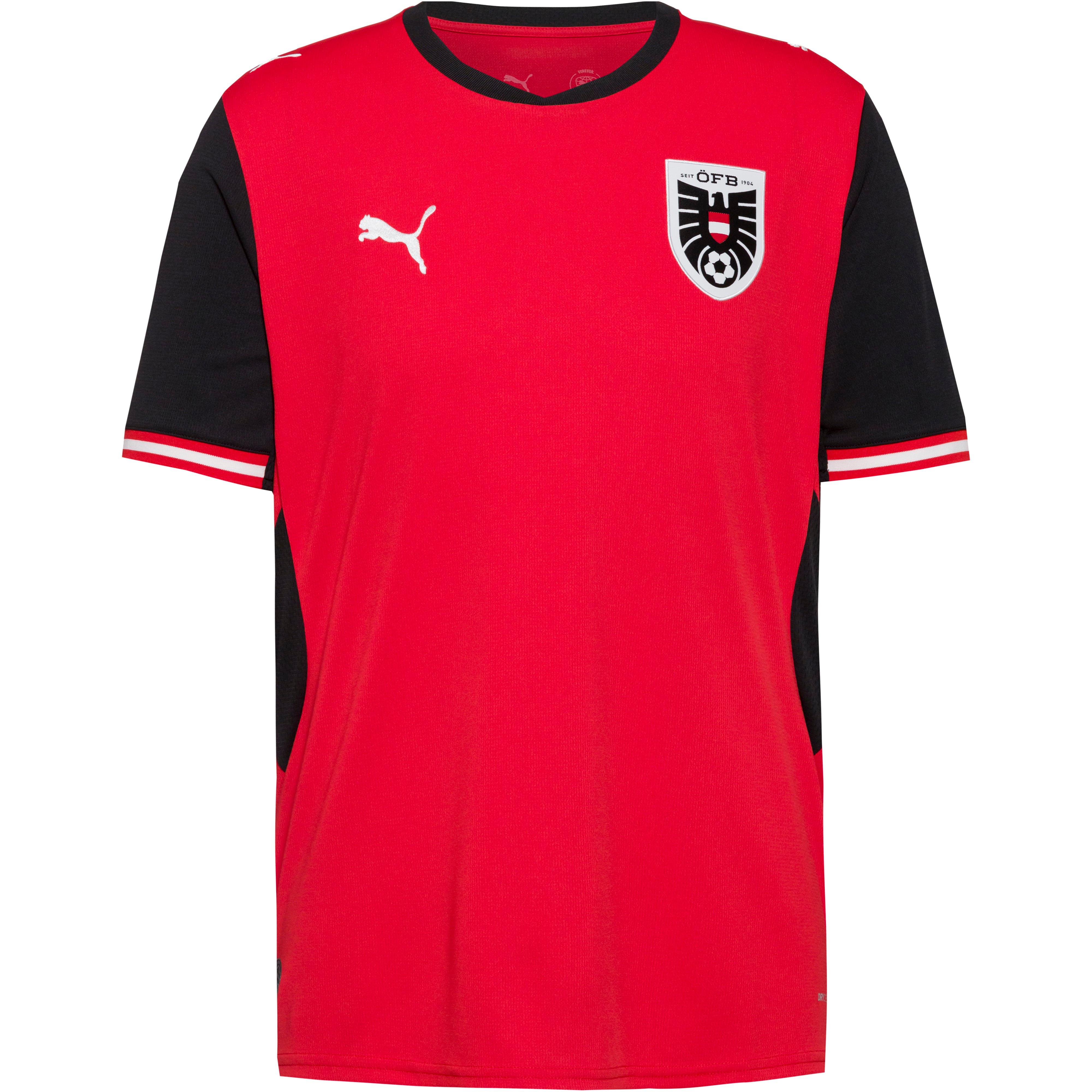 PUMA &Ouml;sterreich &Ouml;FB Home Teamtrikot Herren - puma red-puma black