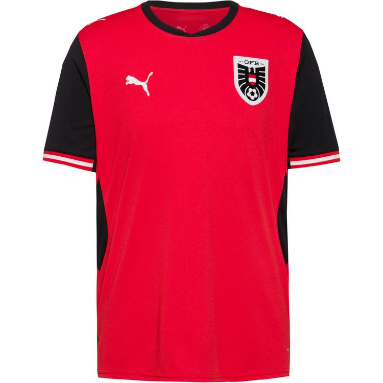 PUMA PUMA &Ouml;sterreich &Ouml;FB Home Teamtrikot Herren - puma red-puma black - 0 | SportScheck