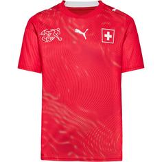 PUMA Schweiz SFV Home Fußballtrikot Kinder puma red-puma white