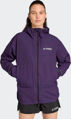 Rückansicht von adidas XPERIOR Laufjacke Damen aurplu
