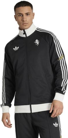 Rückansicht von adidas JUVE OG TT Trainingsjacke Herren black