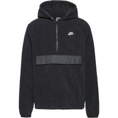 Nike CLUB WINTER TOP Fleeceshirt Herren black-white