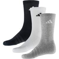 adidas C ESS CRW 3P Socken Herren - mgreyh-white-black