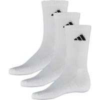 adidas C ESS CRW 3P Socken Herren - white-white-black