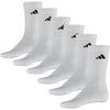 adidas C ESS CRW 6PP Socken Herren - white-white-black