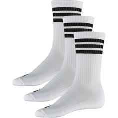adidas 3S ESS C CRW 3P Sportsocken Herren white-black-black