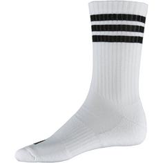 Rückansicht von adidas 3S ESS C CRW 3P Sportsocken Herren white-black-black