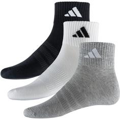 adidas T ESS ANK 3P Sportsocken Herren mgreyh-white-black