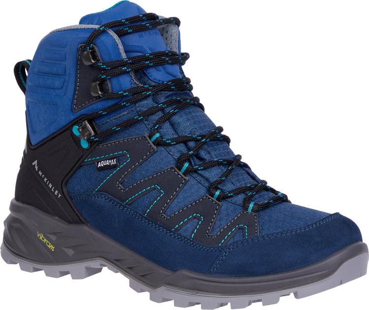McKinley McKinley Vulcanus II MID AQX Wanderschuhe Damen - navy-mint dark-black - 0 | SportScheck