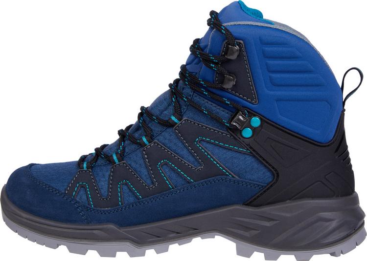 McKinley McKinley Vulcanus II MID AQX Wanderschuhe Damen - navy-mint dark-black - 0 | SportScheck