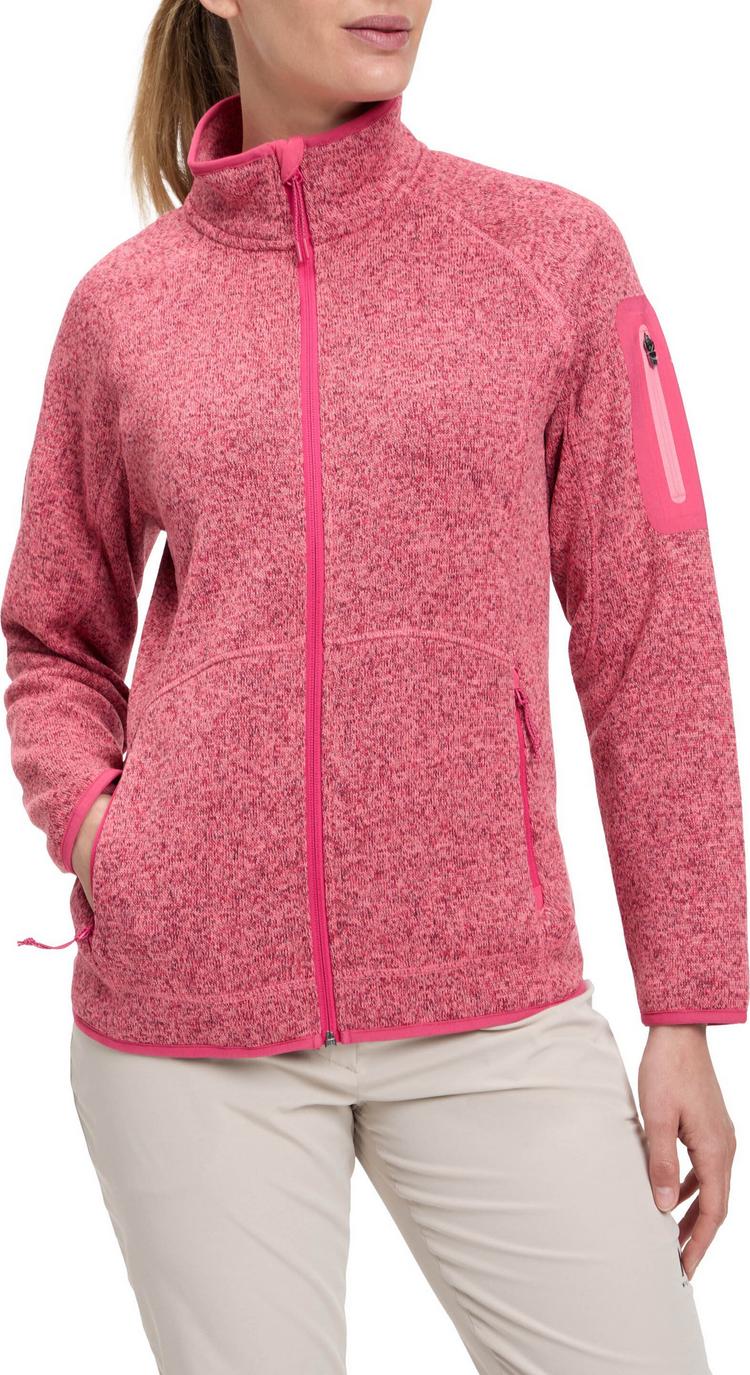 McKinley McKinley Skeena Strickfleece Damen - melange-pink dar - 0 | SportScheck