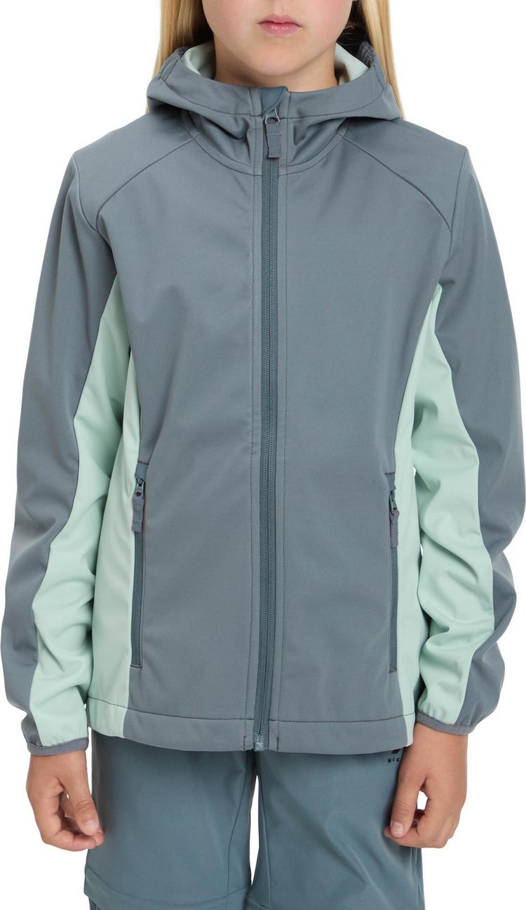 McKinley McKinley Abe LT Softshelljacke M&auml;dchen - blue petrol-mint - 0 | SportScheck