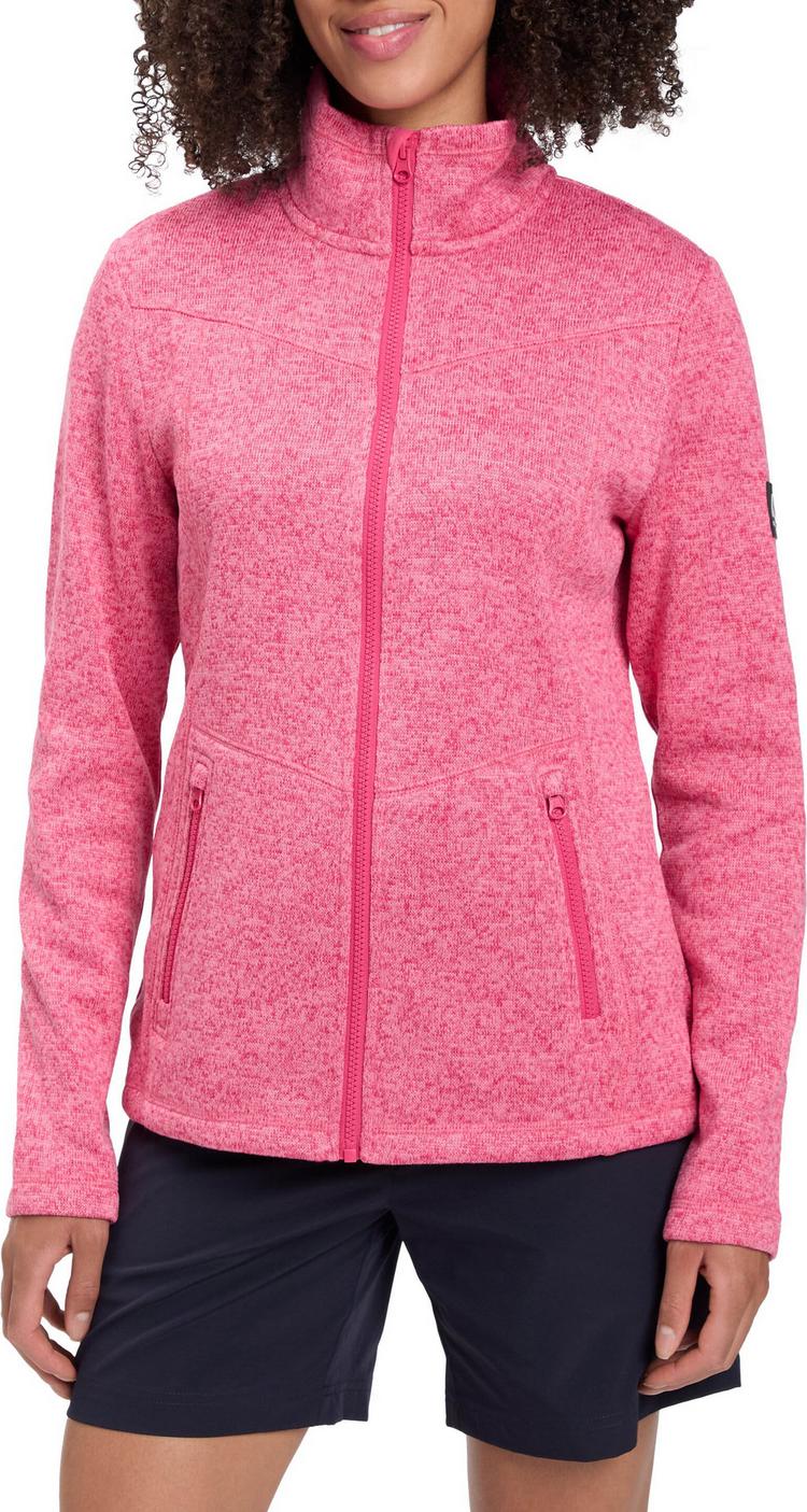 McKinley McKinley Rubin III Strickfleece Damen - melange-pink dark - 0 | SportScheck