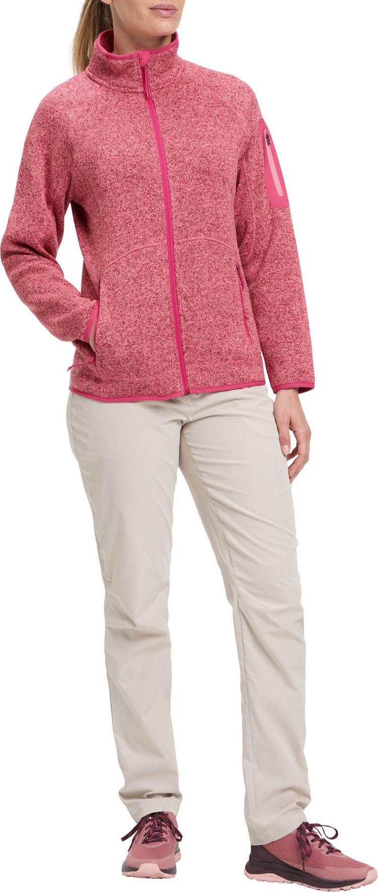 McKinley McKinley Skeena Strickfleece Damen - melange-pink dar - 2 | SportScheck