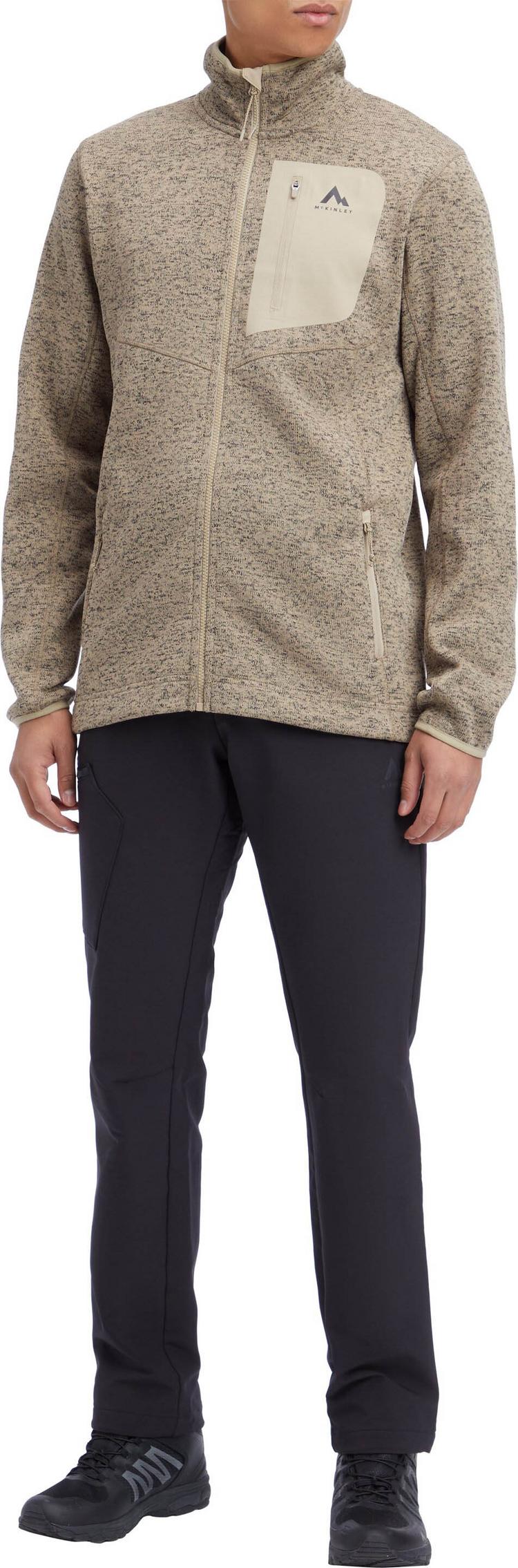 McKinley McKinley Skeena III Strickfleece Herren - melange-brown smoke - 2 | SportScheck