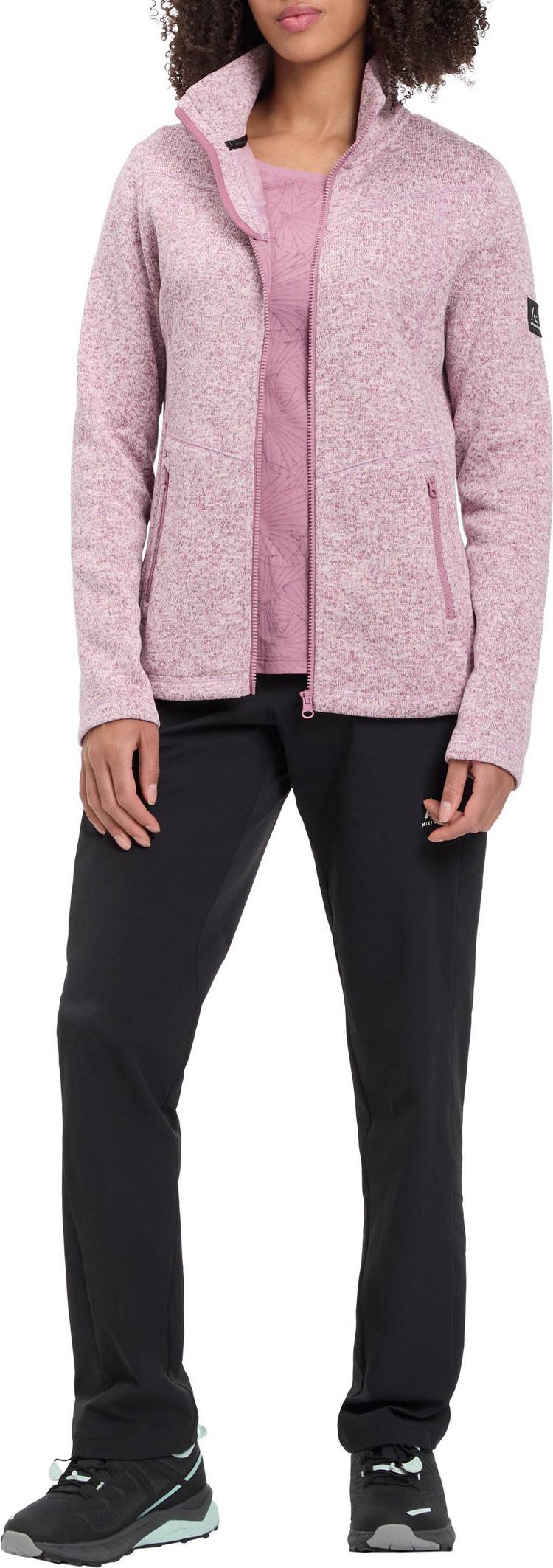 McKinley McKinley Rubin III Strickfleece Damen - melange-violet - 2 | SportScheck