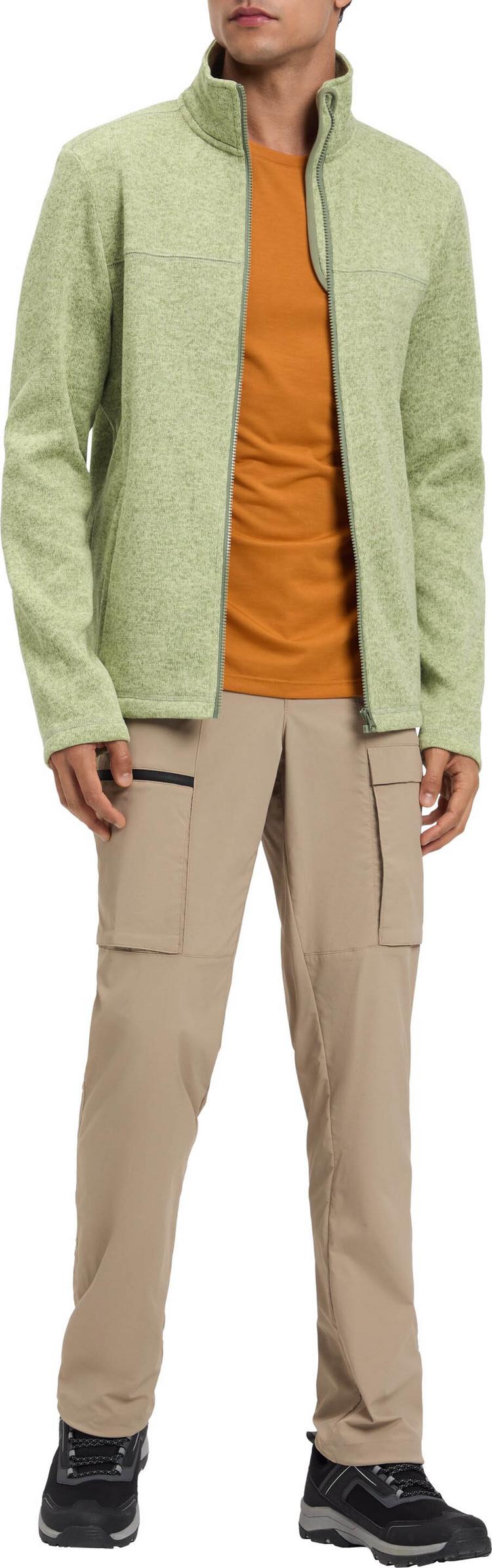 McKinley McKinley Rubin III Strickfleece Herren - melange-green smoke - 2 | SportScheck