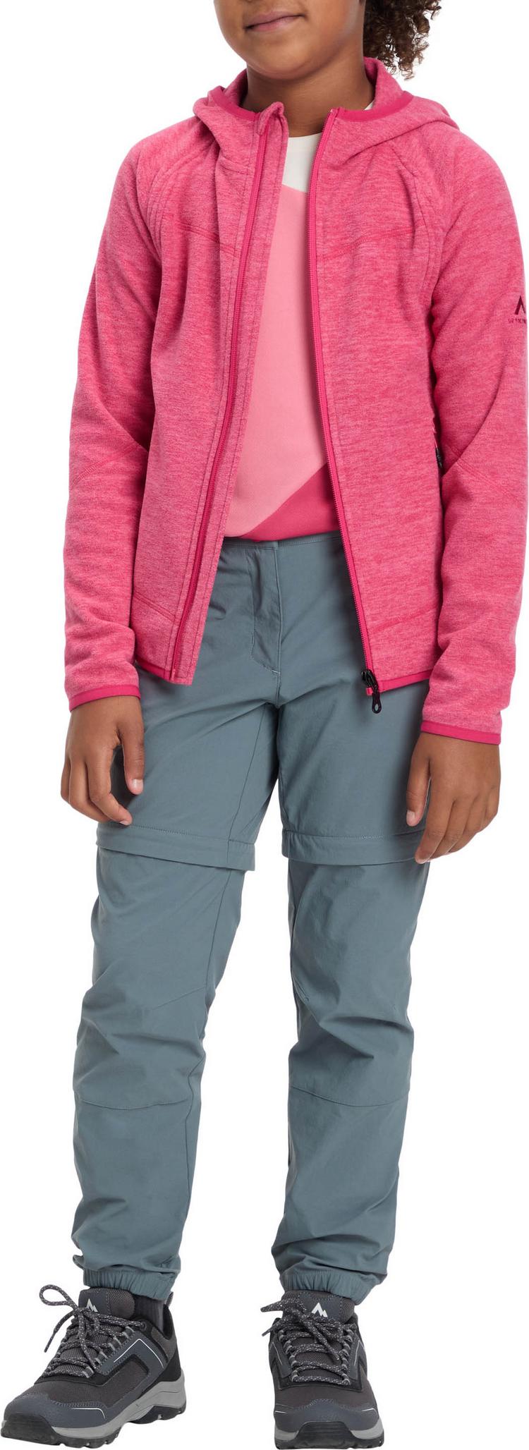 McKinley McKinley Choco Fleecejacke M&auml;dchen - melange-pink-pink da - 2 | SportScheck