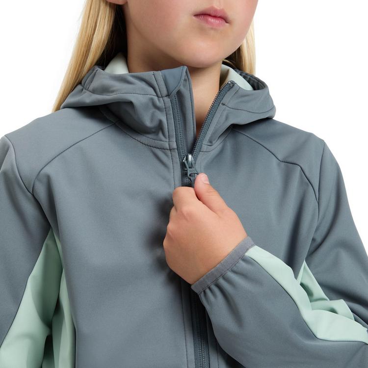 McKinley McKinley Abe LT Softshelljacke M&auml;dchen - blue petrol-mint - 3 | SportScheck