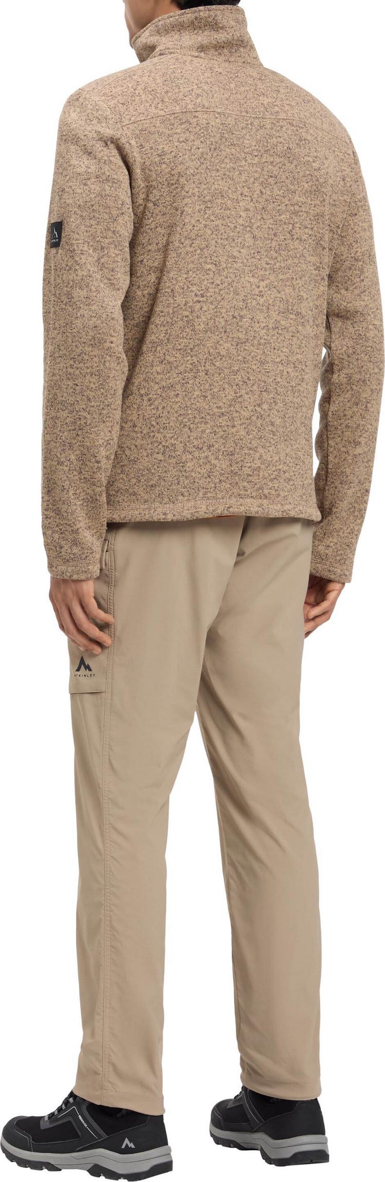 McKinley McKinley Rubin III Strickfleece Herren - melange-brown sm - 3 | SportScheck