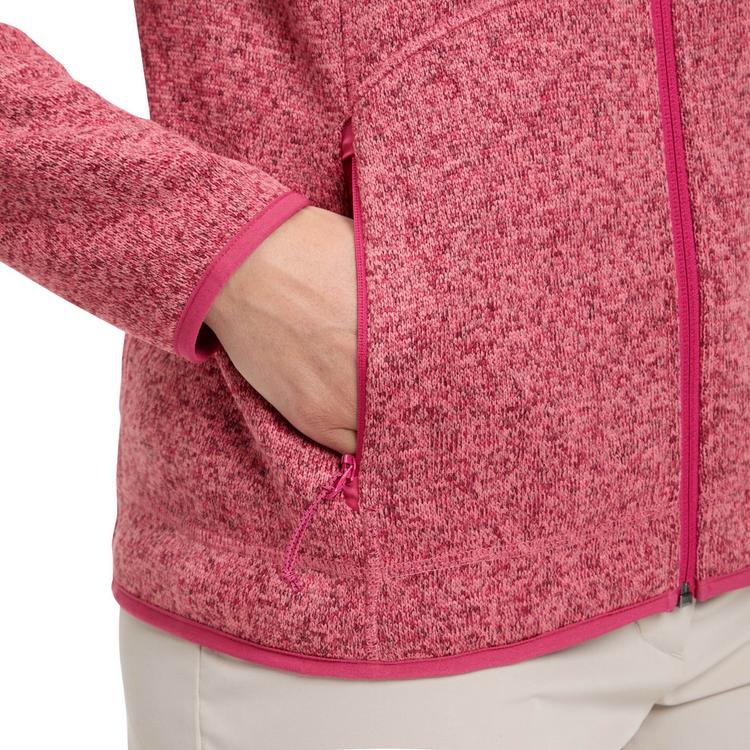 McKinley McKinley Skeena Strickfleece Damen - melange-pink dar - 4 | SportScheck