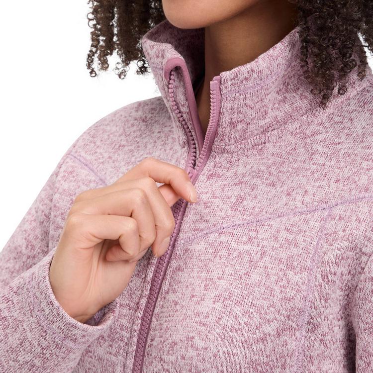 McKinley McKinley Rubin III Strickfleece Damen - melange-violet - 4 | SportScheck