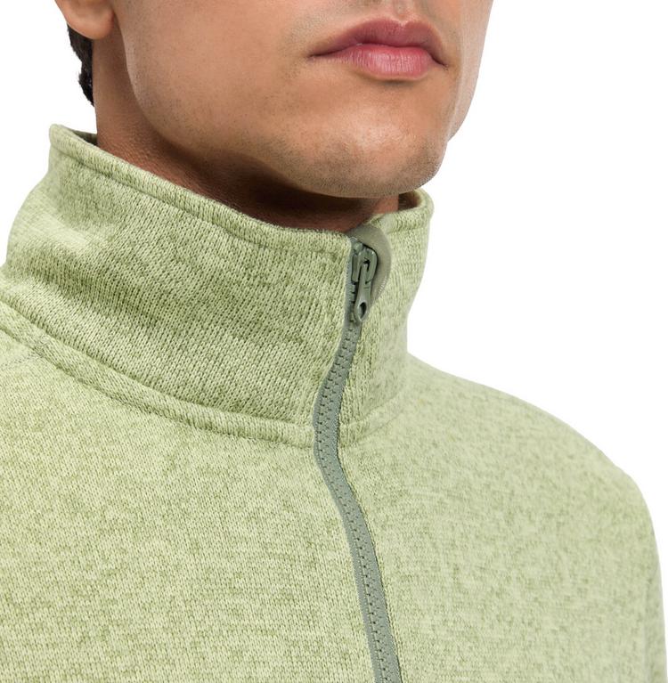 McKinley McKinley Rubin III Strickfleece Herren - melange-green smoke - 4 | SportScheck