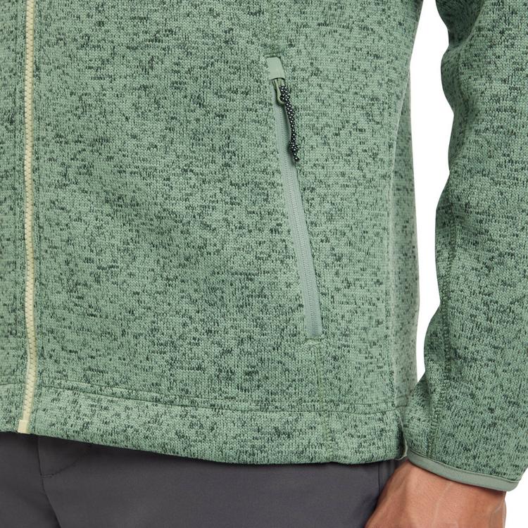McKinley McKinley Skeena III Strickfleece Herren - melange-green smoke - 5 | SportScheck