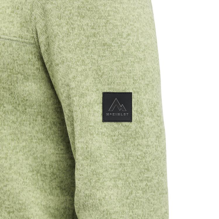 McKinley McKinley Rubin III Strickfleece Herren - melange-green smoke - 5 | SportScheck